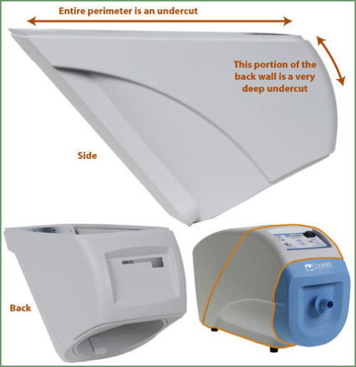 pressure formed surgical smoke evacuator Associated Thermoforming, Inc.